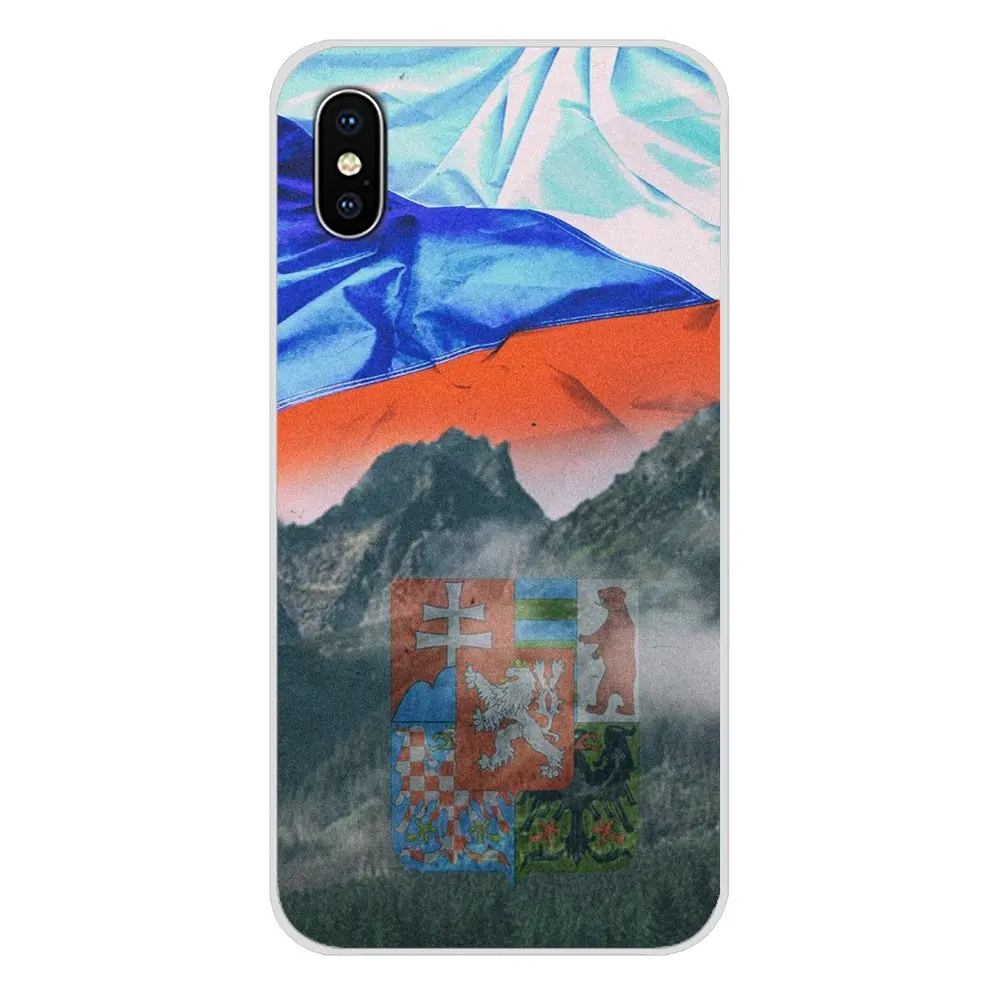 Аксессуары чехлы для телефонов Xiaomi Redmi Note 3 4 5 6 7 8 Pro Mi Max Mix 2 2S Pocophone F1 Чехия флаг