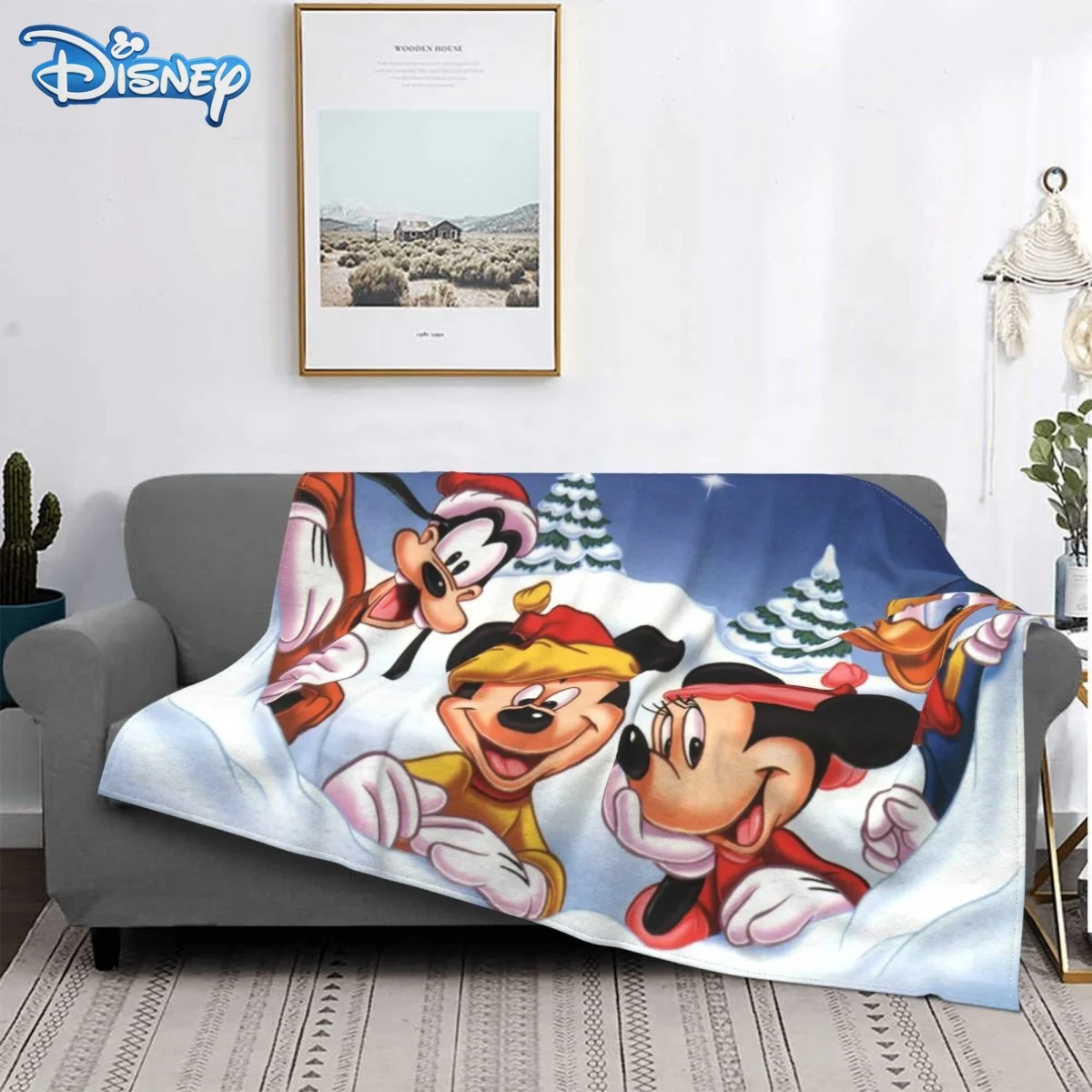 Disney Cartoon Blanket Plush for Kids Adults Mickey Minnie Print warm Sherpa flannel Bedspread Blanket Throw for Sofa Bed Cover
Disney Cartoon Blanket Plush for Kids Adults Mickey Minnie Print warm Sherpa flannel Bedspread Blanket Throw for Sofa Bed Cover