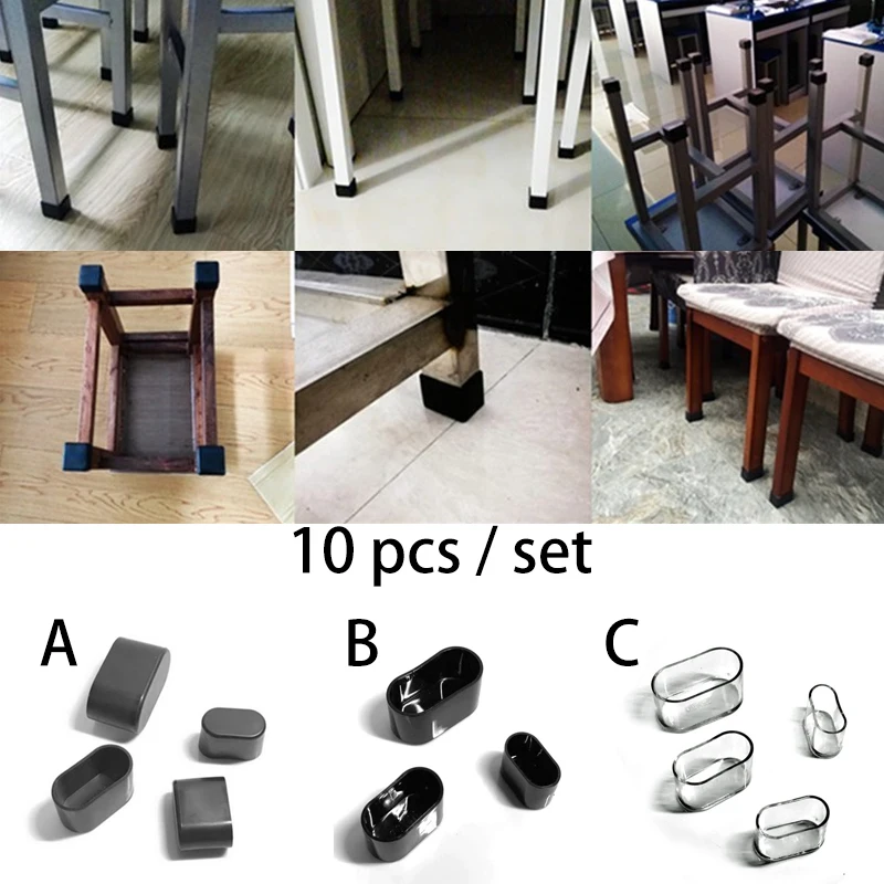 10Pcs Table Chair Leg Cover PVC Anti-slip Plastic Anti Scratch Floor Protectors Chair Table Foot Covers Furniture Chair Leg Cap
10Pcs Table Chair Leg Cover PVC Anti-slip Plastic Anti Scratch Floor Protectors Chair Table Foot Covers Furniture Chair Leg Cap