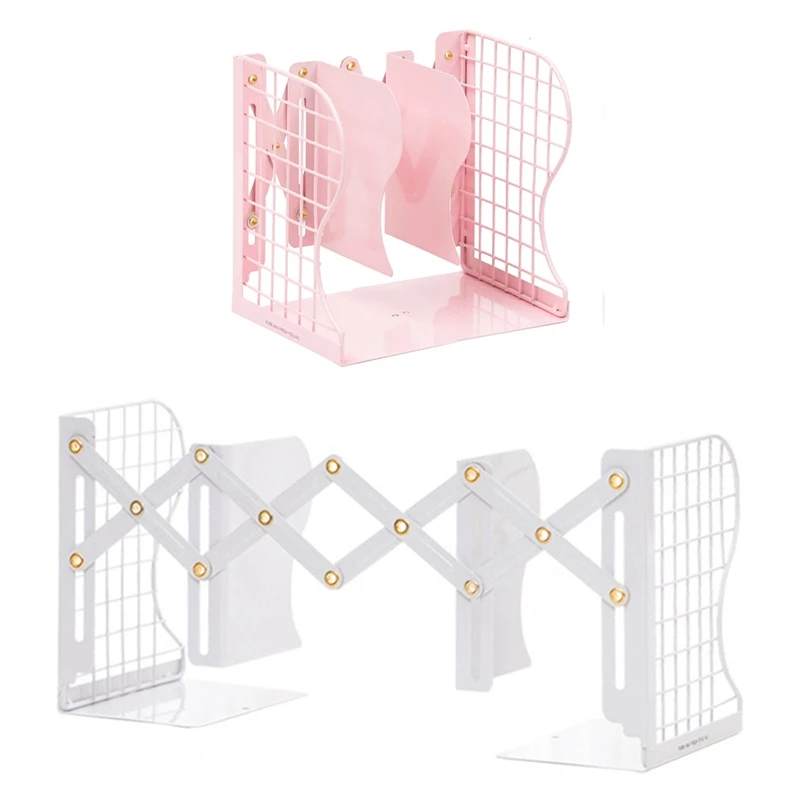 Grid Metal Adjustable Reading Book Bookends Stand Holder Bookshelf Document Magazine Organizer Holder 
Grid Metal Adjustable Reading Book Bookends Stand Holder Bookshelf Document Magazine Organizer Holder