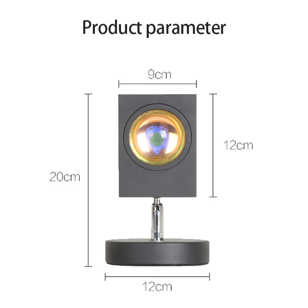 Led Sunset Lights Projection Lamp Live Broadcast Background Projection Atmosphere Lamp Home Decoration Accessories
Led Sunset Lights Projection Lamp Live Broadcast Background Projection Atmosphere Lamp Home Decoration Accessories