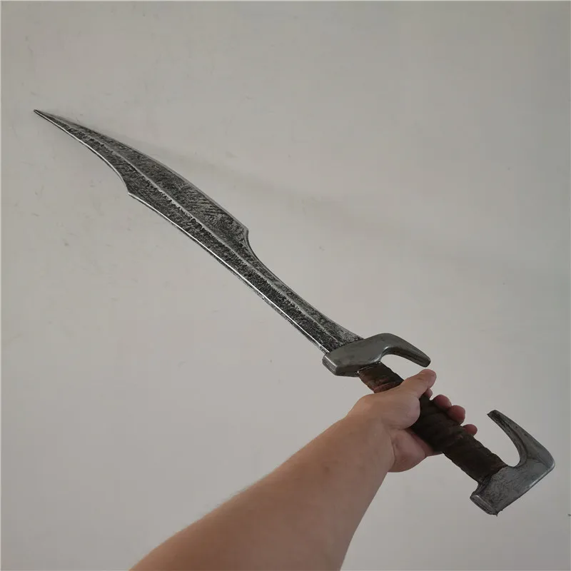 Cosplay 1:1 Movie Game 300 Sparta Warriors Soldier Sword Prop Weapon Role Play PU 86CM Model Weapon Toy Wonderful Kids Gift
Cosplay 1:1 Movie Game 300 Sparta Warriors Soldier Sword Prop Weapon Role Play PU 86CM Model Weapon Toy Wonderful Kids Gift