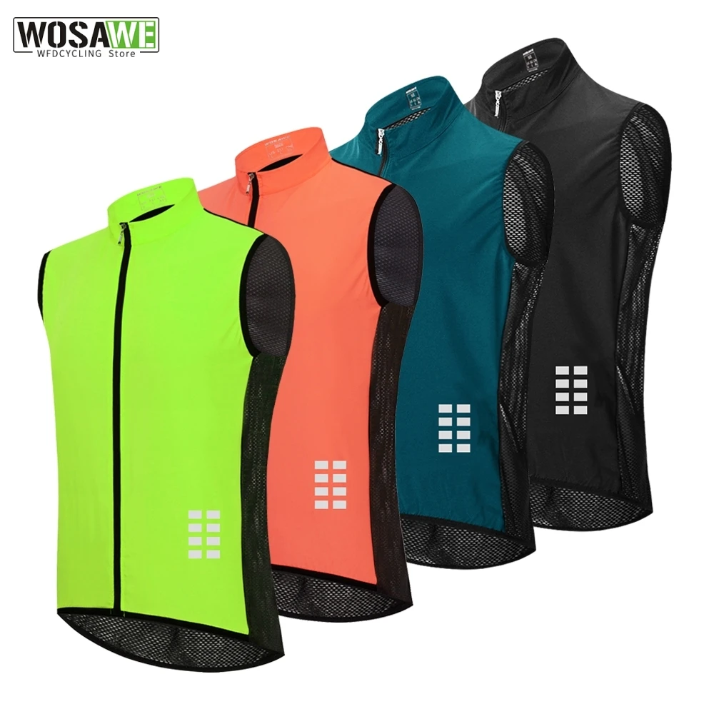 WOSAWE Cycling Vest Quick Dry Mesh Ciclismo Sleeveless Bike Jacket Bicycle Undershirt Jersey Windproof Bike Clothing Gilet
WOSAWE Cycling Vest Quick Dry Mesh Ciclismo Sleeveless Bike Jacket Bicycle Undershirt Jersey Windproof Bike Clothing Gilet