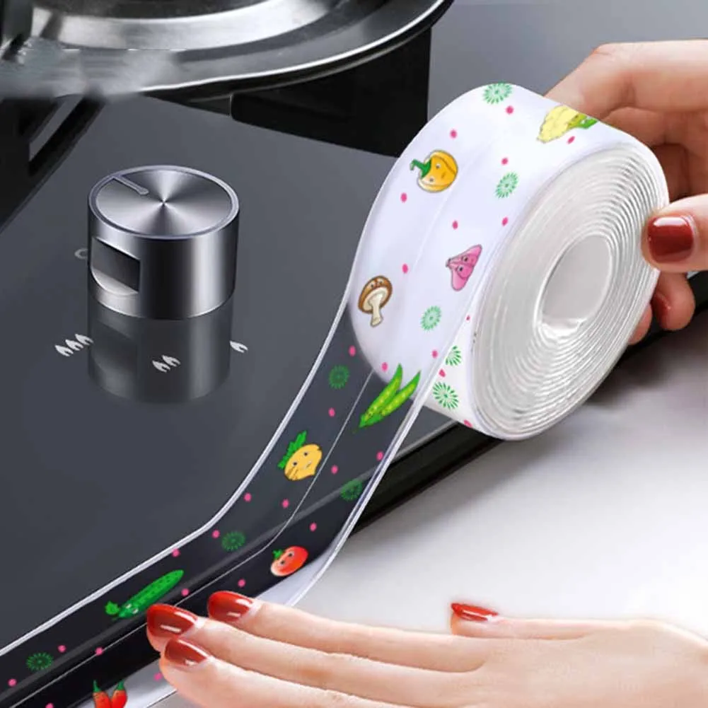 Kitchen Sink Waterproof Printed Stickers Self1 Adhesive PVC Anti-mold Sealing Tape Bathroom Countertop Toilet Gap Seam Stickers
Kitchen Sink Waterproof Printed Stickers Self1 Adhesive PVC Anti-mold Sealing Tape Bathroom Countertop Toilet Gap Seam Stickers