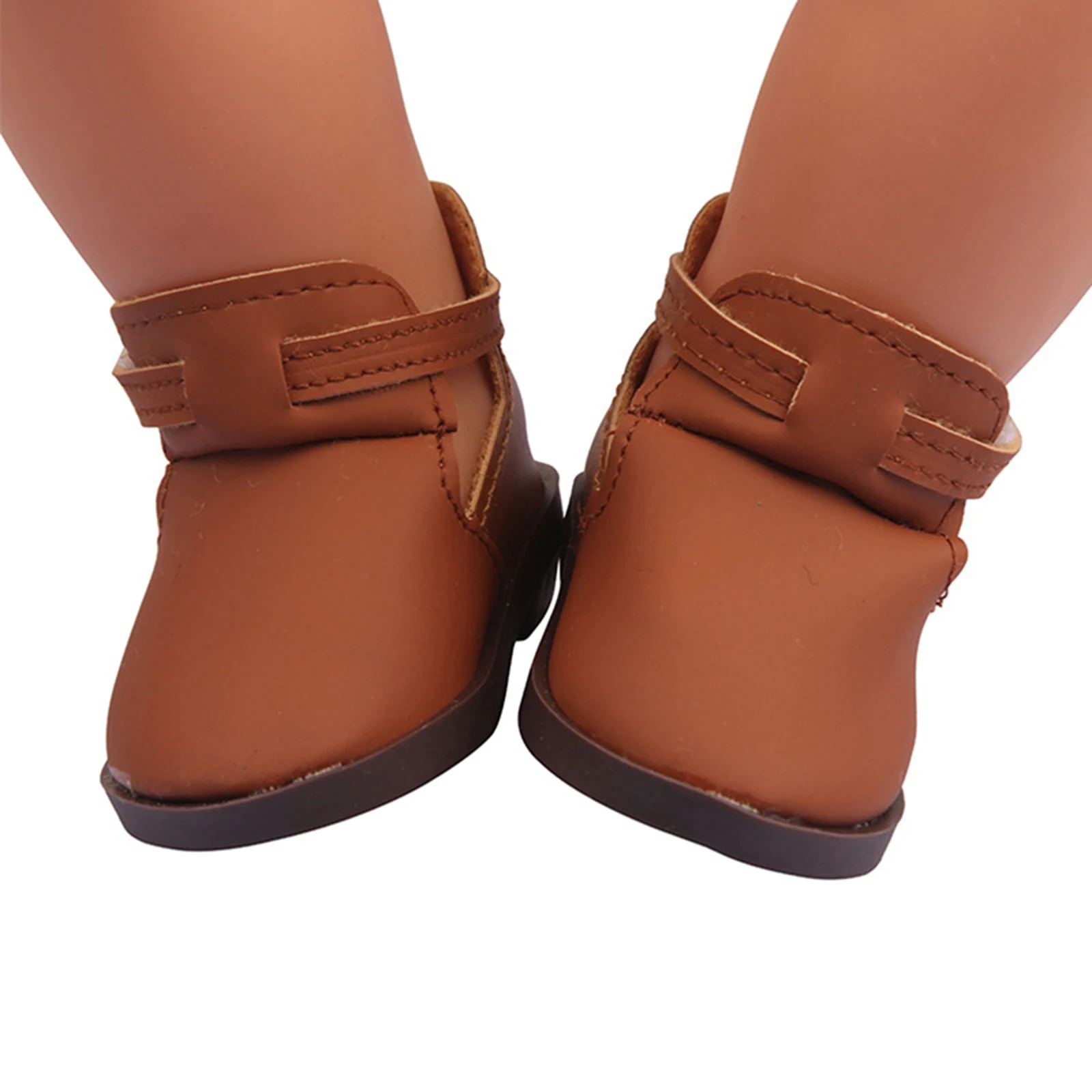 Doll Boots, Artificial Leather Short Boots with Fastener Strap, 18 Inch Doll
Doll Boots, Artificial Leather Short Boots with Fastener Strap, 18 Inch Doll
