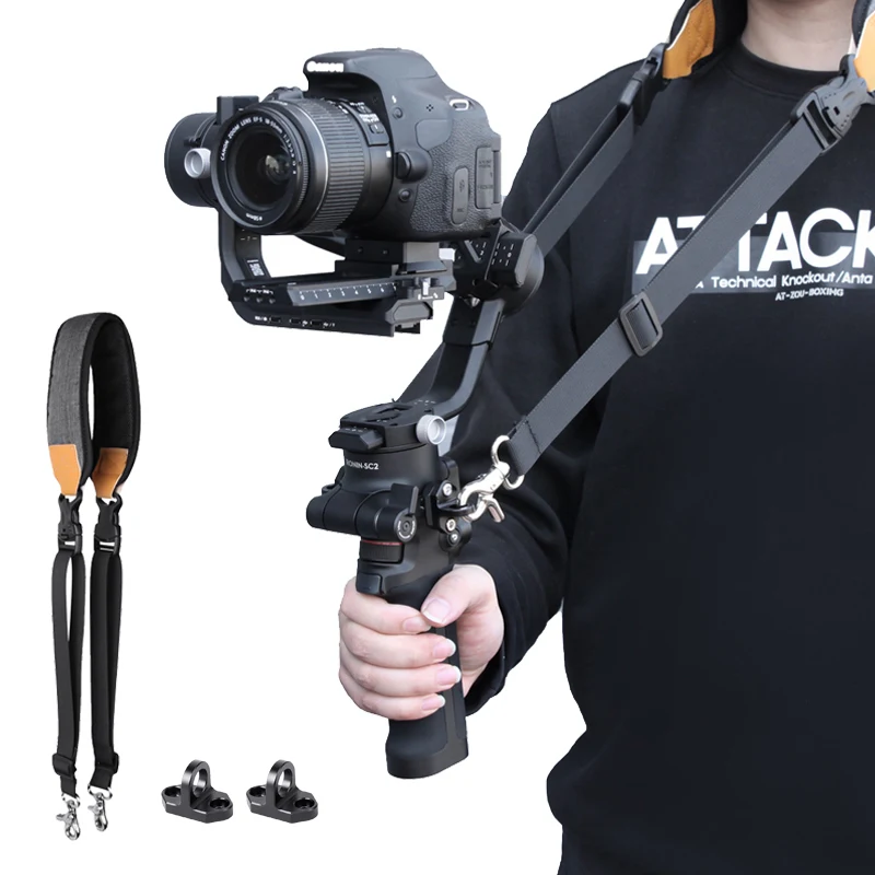 Decompression Shoulder Neck Strap Adjustable Double Buckle Lanyard For DJI RSC 2/RS 2/Ronin SC/SHandheld Gimbal Accessories 
Decompression Shoulder Neck Strap Adjustable Double Buckle Lanyard For DJI RSC 2/RS 2/Ronin SC/SHandheld Gimbal Accessories