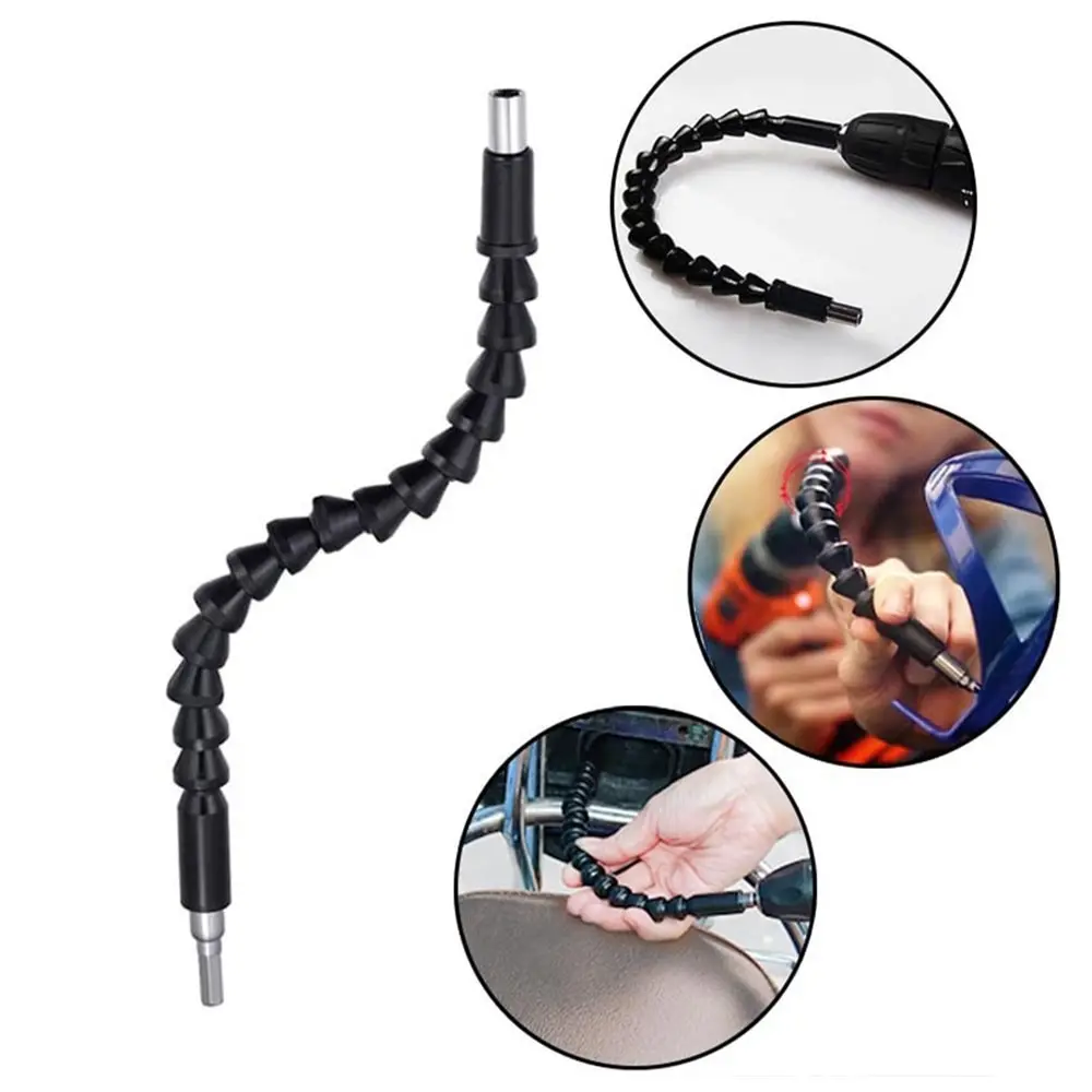 Electric Drill Screwdriver Bit Multifunctional Universal Snake flexible Hose Cardan Shaft Connection Soft Extension Rod Link
Electric Drill Screwdriver Bit Multifunctional Universal Snake flexible Hose Cardan Shaft Connection Soft Extension Rod Link