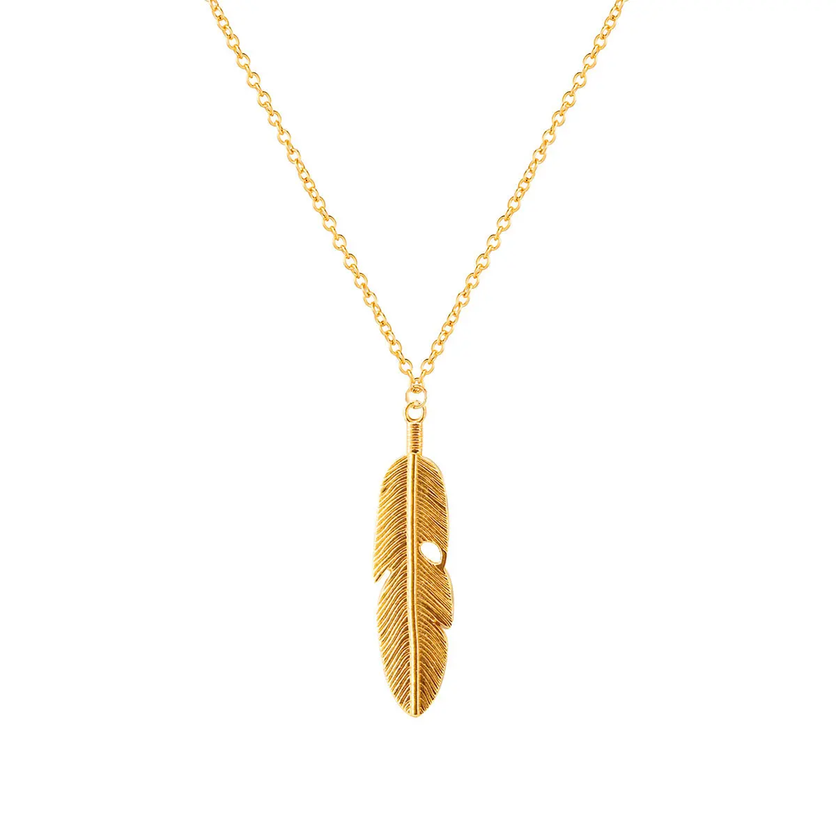Bohemian Retro Metal Feather Long Chain Necklace Pendants Women Trendy Personality Tassel Clavicle Sweater Chain Necklaces
Bohemian Retro Metal Feather Long Chain Necklace Pendants Women Trendy Personality Tassel Clavicle Sweater Chain Necklaces
