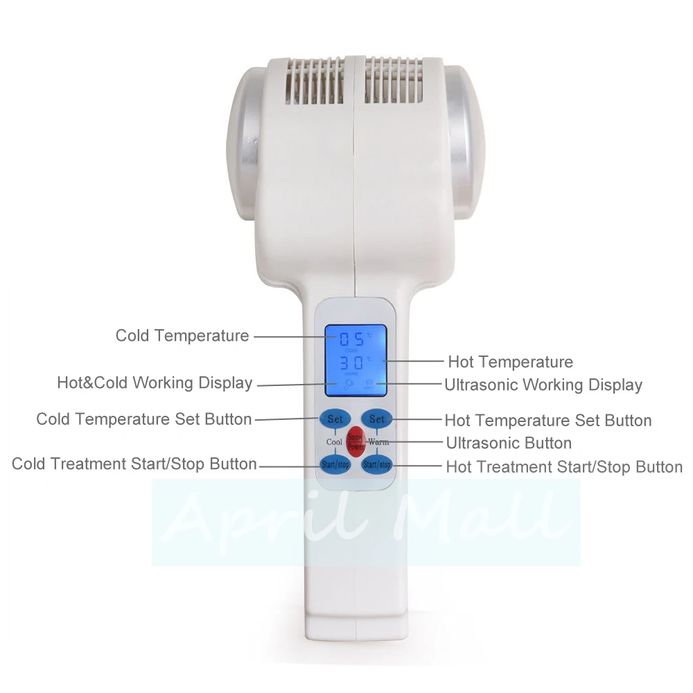 Home Ultrasonic Facial Massager Hot Cold Hammer Skin Tightening Face Lifting Massage 1MHz Ultrasound Body Spa Beauty Equipment
Home Ultrasonic Facial Massager Hot Cold Hammer Skin Tightening Face Lifting Massage 1MHz Ultrasound Body Spa Beauty Equipment
