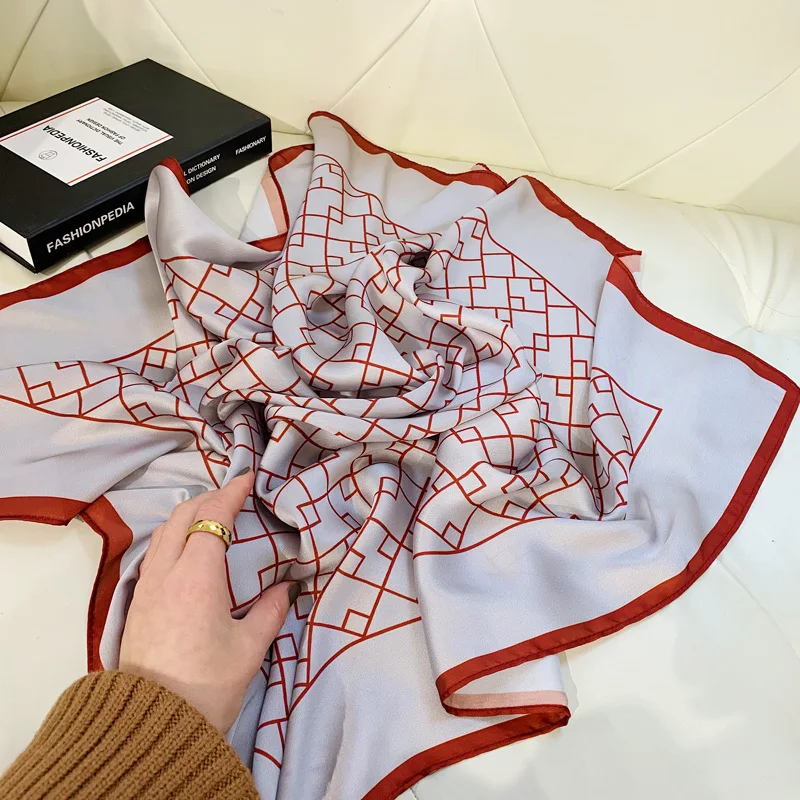 2021 Silk Scarf Women Neck Hair Foulard Square stripe Small Headband Fashion Print Neckerchief Scarves Bandana Shawls and Wraps
2021 Silk Scarf Women Neck Hair Foulard Square stripe Small Headband Fashion Print Neckerchief Scarves Bandana Shawls and Wraps