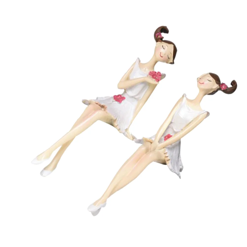 2pcs Angel Girl Home Decor Resin Crafts Ornaments Desktop Decoration Chic Tabletop Adornment for Living Room Bedroom (Sitting)
2pcs Angel Girl Home Decor Resin Crafts Ornaments Desktop Decoration Chic Tabletop Adornment for Living Room Bedroom (Sitting)
