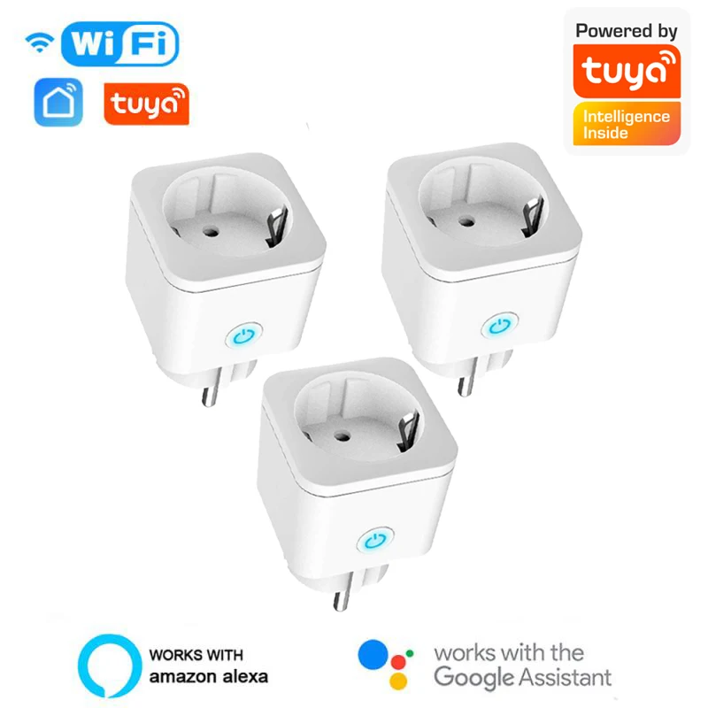 ZigBee WiFi Smart Plug 16A EU Socket Tuya Smartlife APP Work with Alexa Google Home Assistant Voice Control Power Monitor Timing
ZigBee WiFi Smart Plug 16A EU Socket Tuya Smartlife APP Work with Alexa Google Home Assistant Voice Control Power Monitor Timing