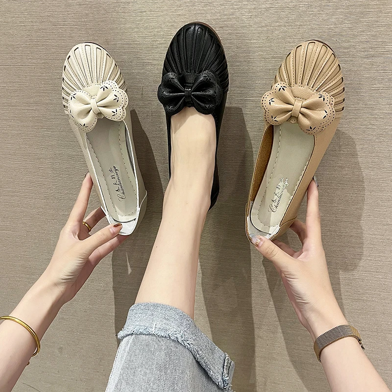 2021 PU Leather Spring Autumn Handmade Comfortable Shoes Women Loafers Soft PU Leather Women Flats Shoes
2021 PU Leather Spring Autumn Handmade Comfortable Shoes Women Loafers Soft PU Leather Women Flats Shoes