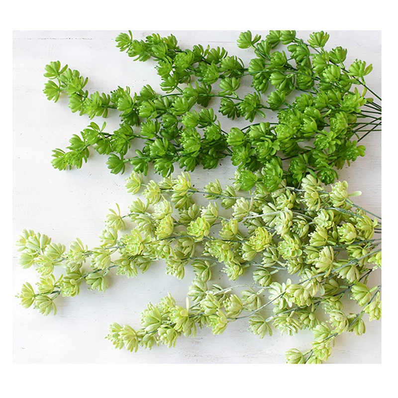Garden Home Outdoor Decoration Flower Artificial Succulents Wall Hanging Plant Vine Plastic Green Plant Pearl Lotus Rattan
Garden Home Outdoor Decoration Flower Artificial Succulents Wall Hanging Plant Vine Plastic Green Plant Pearl Lotus Rattan