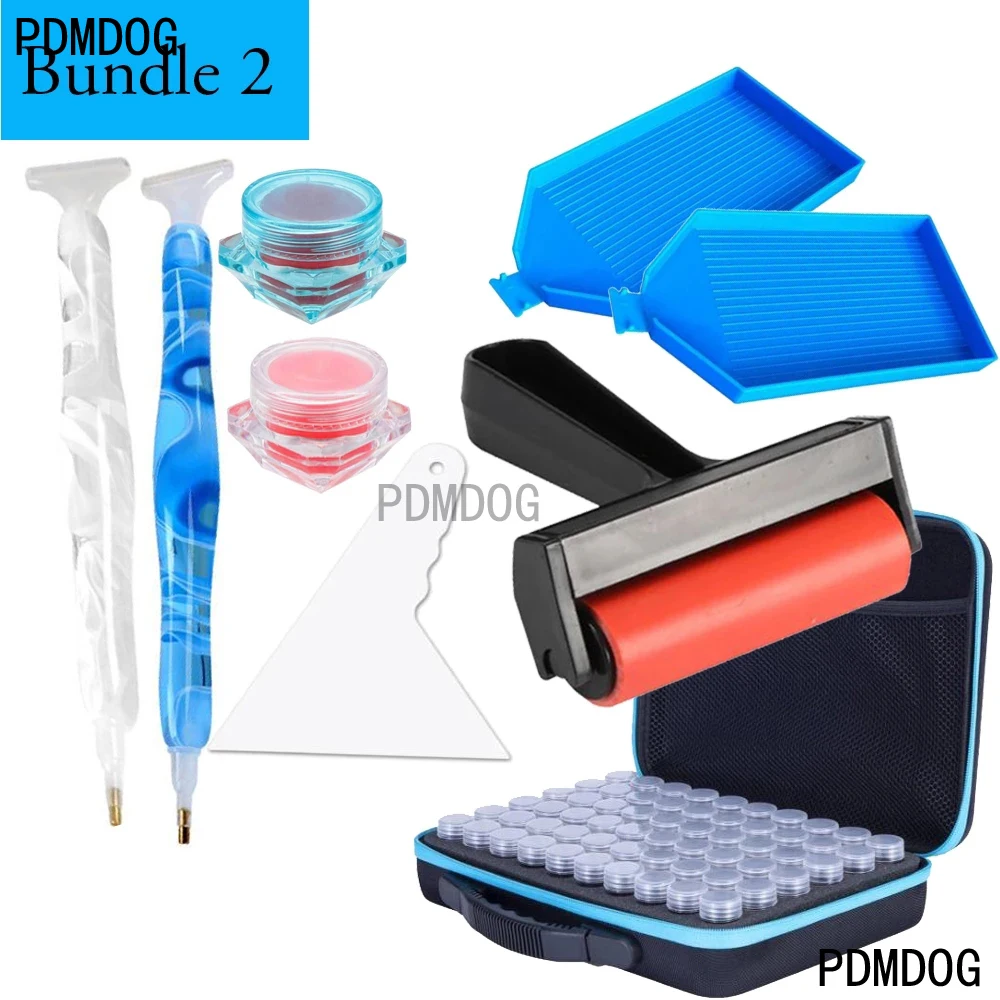 5D Diamond Painting Tool Accessories 60 Bottles Storage Box With Resin Point Drilling Pen And Roller And A3 Led Light Pad kit
5D Diamond Painting Tool Accessories 60 Bottles Storage Box With Resin Point Drilling Pen And Roller And A3 Led Light Pad kit