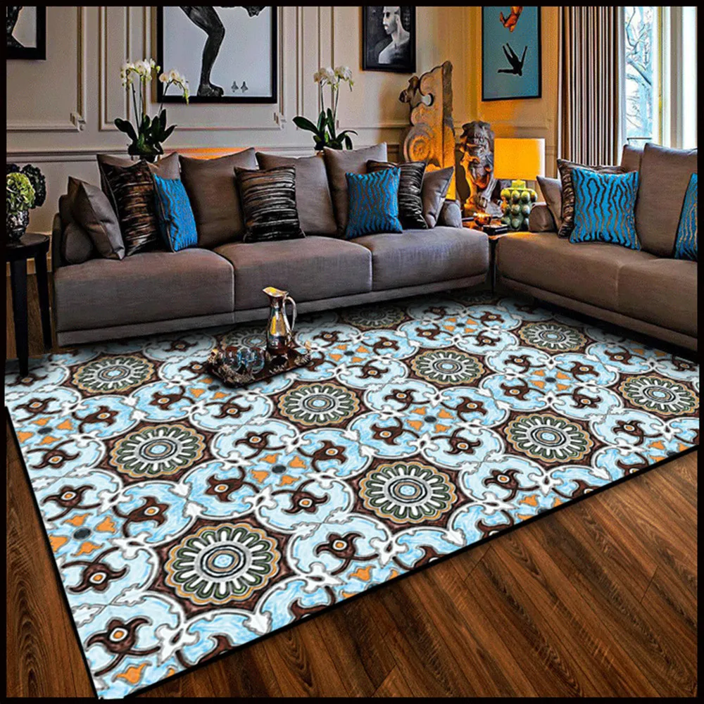 Bohemian Style Large Carpets For Living Room Bedroom Decor Area Rugs Home Rectangular Floor Carpet Entrance Mat Non-Slip Kitchen
Bohemian Style Large Carpets For Living Room Bedroom Decor Area Rugs Home Rectangular Floor Carpet Entrance Mat Non-Slip Kitchen