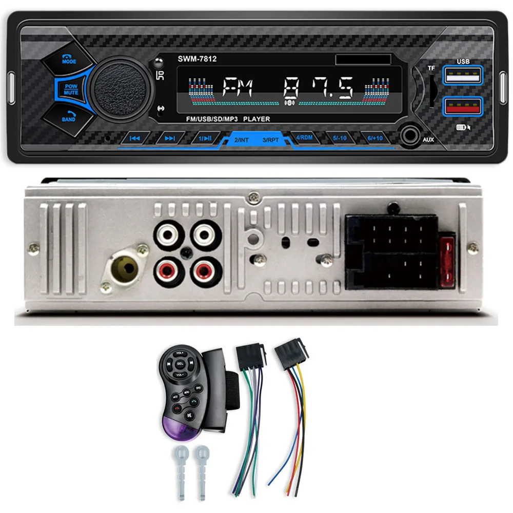Car Radio Stereo Player Digital BT 1 Din Car MP3 Player FM Radio Stereo Audio Music USB/SD with In Dash AUX Input
Car Radio Stereo Player Digital BT 1 Din Car MP3 Player FM Radio Stereo Audio Music USB/SD with In Dash AUX Input