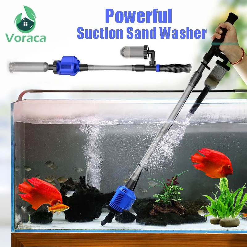 220V Powerful Suction Aquarium Siphon Operated Cleaner Fish Tank Sand Washer Vacuum Gravel Water Changer Siphon Filter+Air Pump
220V Powerful Suction Aquarium Siphon Operated Cleaner Fish Tank Sand Washer Vacuum Gravel Water Changer Siphon Filter+Air Pump