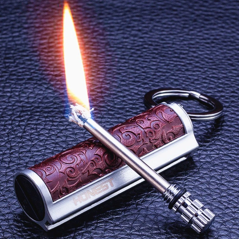 Metal Permanent Match Lighter Portable Cigarette Lighter Smoking Accessories Men's Gadgets Camping Outdoor Waterproof
Metal Permanent Match Lighter Portable Cigarette Lighter Smoking Accessories Men's Gadgets Camping Outdoor Waterproof