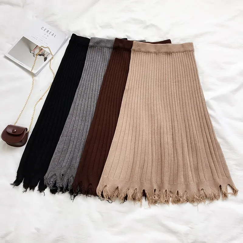 HziriP Winter Gentle Irregular Students Fresh Hot Women Streetwear Thicken Loose Elastic-Waist High Waist All-Match Long Skirt
HziriP Winter Gentle Irregular Students Fresh Hot Women Streetwear Thicken Loose Elastic-Waist High Waist All-Match Long Skirt