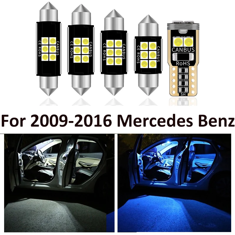 12 Pcs Car White Interior LED Light Bulbs Package For 2009-2016 Mercedes Benz E-Class W207 C207 Auto Map Dome License Lamp Light
12 Pcs Car White Interior LED Light Bulbs Package For 2009-2016 Mercedes Benz E-Class W207 C207 Auto Map Dome License Lamp Light
