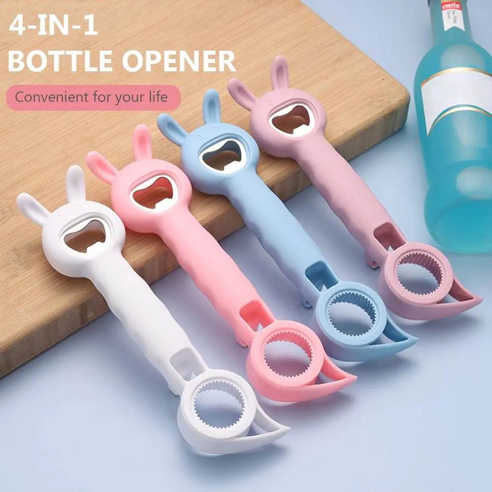 Household 4 in 1 Bottle Opener Multifunctional Beer Beverage Canned Cap Screwing Device Drink Lid Opener Kitchen Tool
Household 4 in 1 Bottle Opener Multifunctional Beer Beverage Canned Cap Screwing Device Drink Lid Opener Kitchen Tool