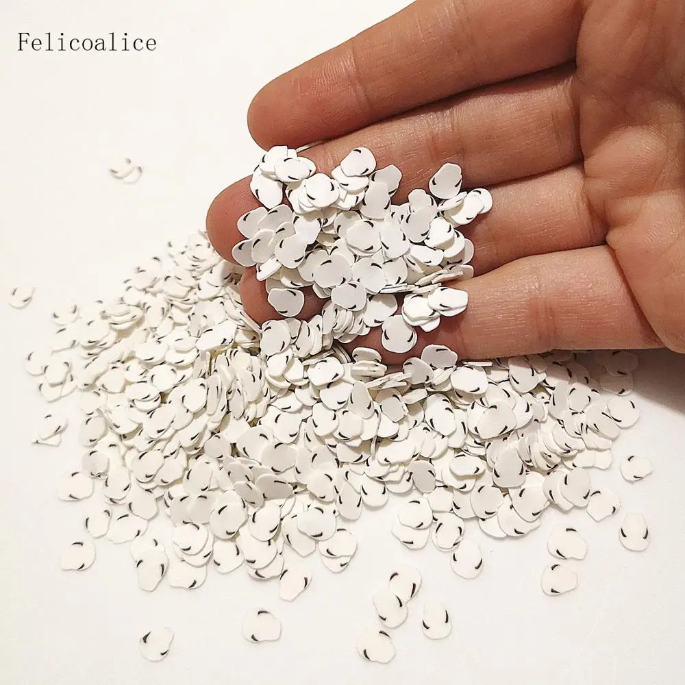 20g Polymer Hot Clay Sprinkles White Food Vegetable Mushrooms for Crafts Making, DIY
20g Polymer Hot Clay Sprinkles White Food Vegetable Mushrooms for Crafts Making, DIY