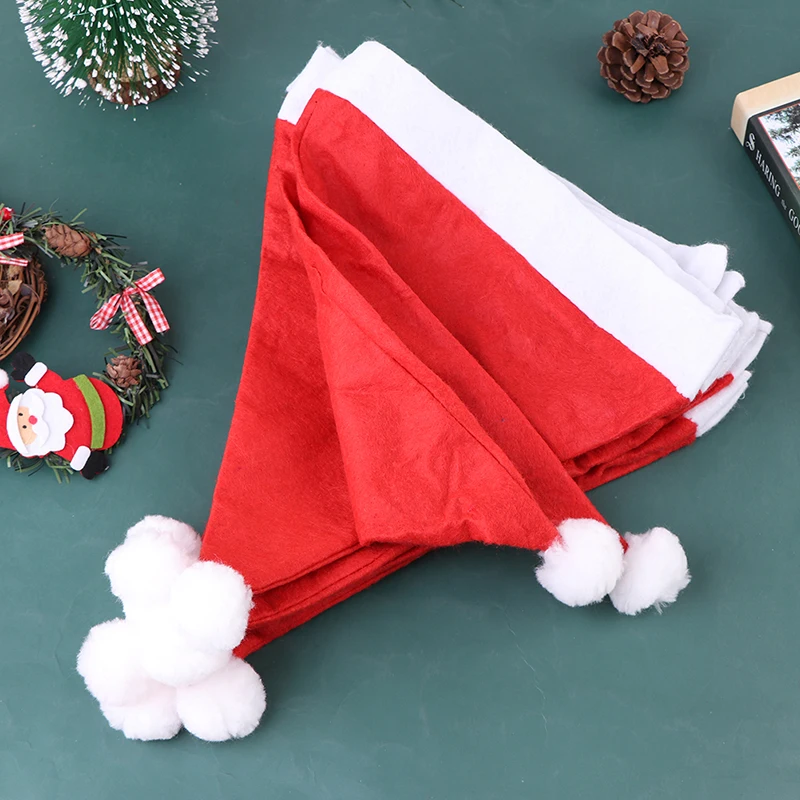 10Pcs Christmas Hat Santa Novelty Hat Kids Christmas Decorations For New Year Home Santa Claus Gift Party Supplies
10Pcs Christmas Hat Santa Novelty Hat Kids Christmas Decorations For New Year Home Santa Claus Gift Party Supplies