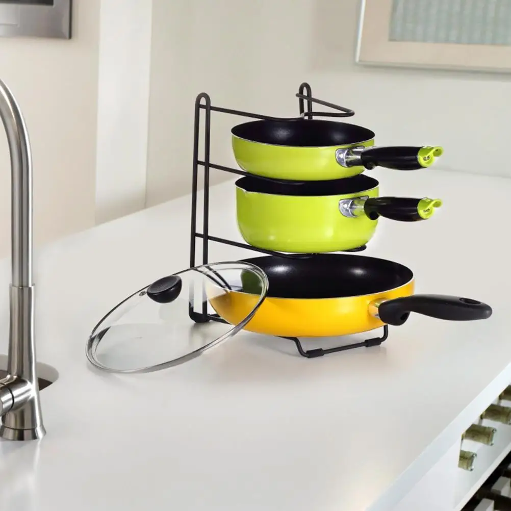 Multifunction Heavy Duty Pan Organizer Stainless Steel Rack Space Saving Cookware Pot Rack Kitchen Storage Kitchen Accessory
Multifunction Heavy Duty Pan Organizer Stainless Steel Rack Space Saving Cookware Pot Rack Kitchen Storage Kitchen Accessory