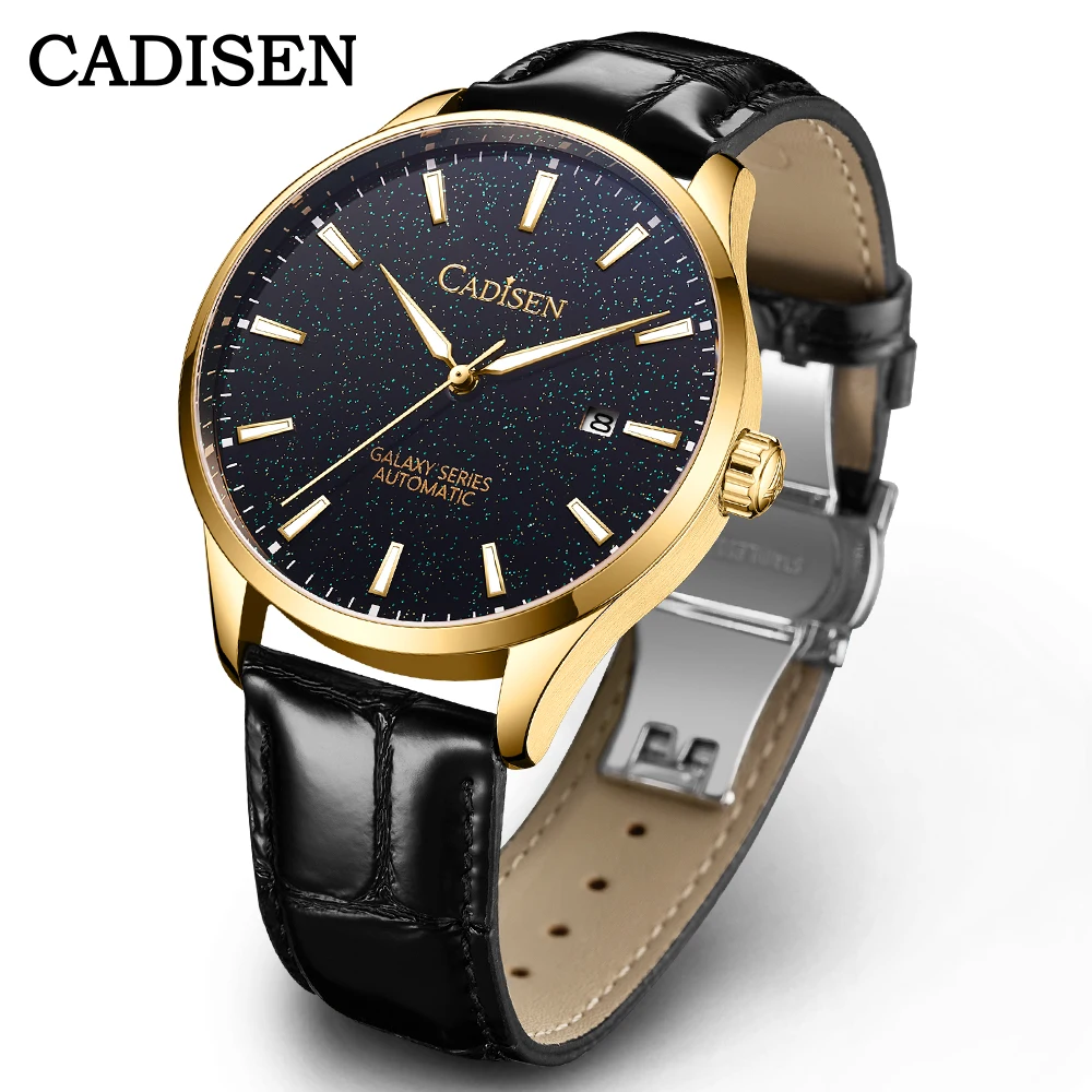 CADISEN Top Brand Luxury Men Watches Business Mechanical Watch Leather strap Automatic Clock New Reloj Hombre
CADISEN Top Brand Luxury Men Watches Business Mechanical Watch Leather strap Automatic Clock New Reloj Hombre