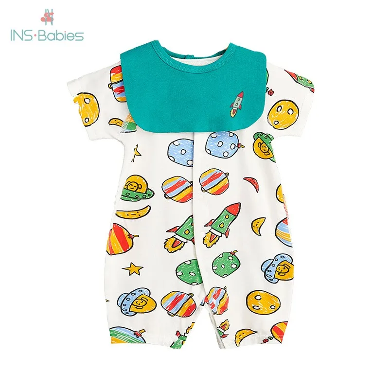 Baby Boys Clothes Newborn Romper For Girls 2022 Summer Cartoon Pajamas Short Sleeve Jumpsuits Cotton Kids Clothing 0-24m Outfits
Baby Boys Clothes Newborn Romper For Girls 2022 Summer Cartoon Pajamas Short Sleeve Jumpsuits Cotton Kids Clothing 0-24m Outfits
