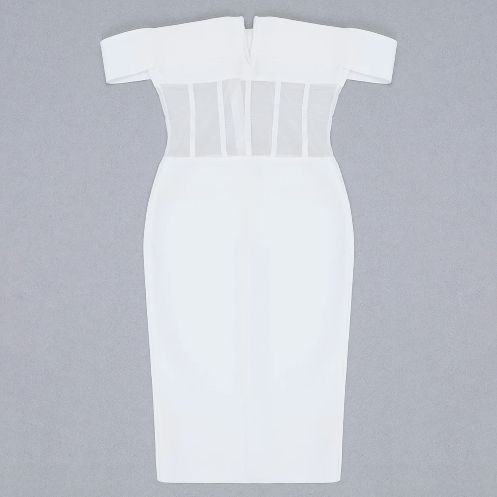 2020 Women Fashion Sexy Off the Shoulder Lace White Bandage Dress Designer Elegant Midi Evening Celebrity Party Dress Vestido
2020 Women Fashion Sexy Off the Shoulder Lace White Bandage Dress Designer Elegant Midi Evening Celebrity Party Dress Vestido