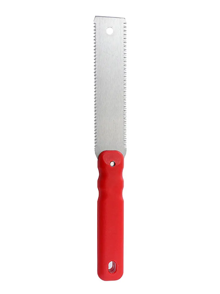 Double Edged Japanese Pull Saw Hand Saw Portable Steel Flexible Blade With Plastic Handle For Wood Plastic Cutting Woodworking
Double Edged Japanese Pull Saw Hand Saw Portable Steel Flexible Blade With Plastic Handle For Wood Plastic Cutting Woodworking