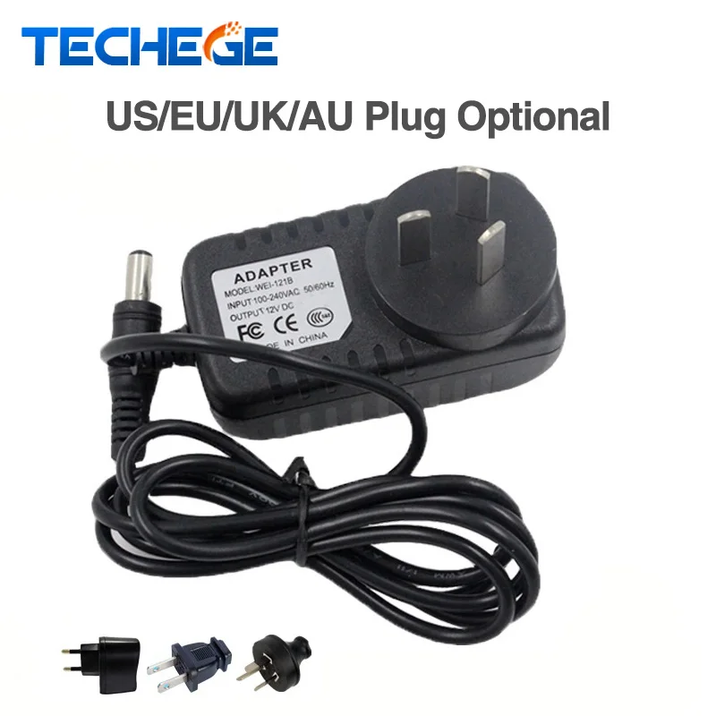 AC100V 240V / DC12V 2A выходной адаптер питания EU/AU/UK/US вилка настенное зарядное устройство