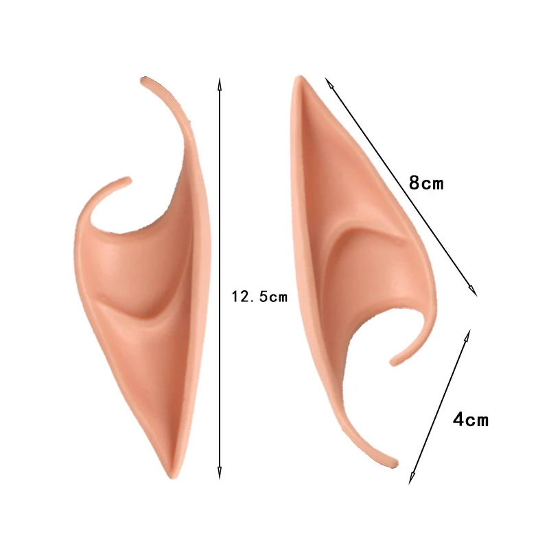 1Pair Halloween Latex Elf Ears Simulation Soft Harmless False Ear Props Fairy Angel Dress Up Cosplay Mask Christmas Party Supply
1Pair Halloween Latex Elf Ears Simulation Soft Harmless False Ear Props Fairy Angel Dress Up Cosplay Mask Christmas Party Supply
