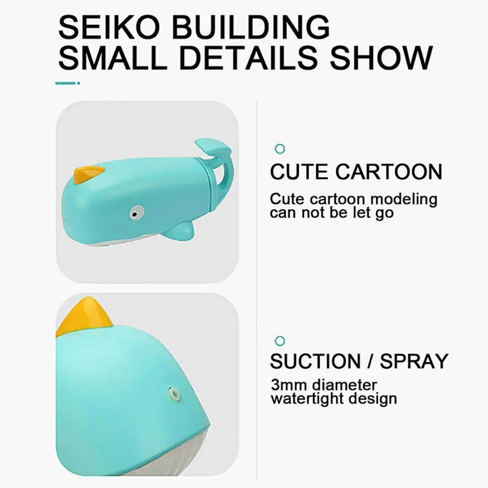 Cartoon Animal Hippopotamus Pull-out Spray Gun Whale Beach Summer Pool Outdoor Toy Baby Toys Swimming Bathroom Cannon Water B7D0
Cartoon Animal Hippopotamus Pull-out Spray Gun Whale Beach Summer Pool Outdoor Toy Baby Toys Swimming Bathroom Cannon Water B7D0