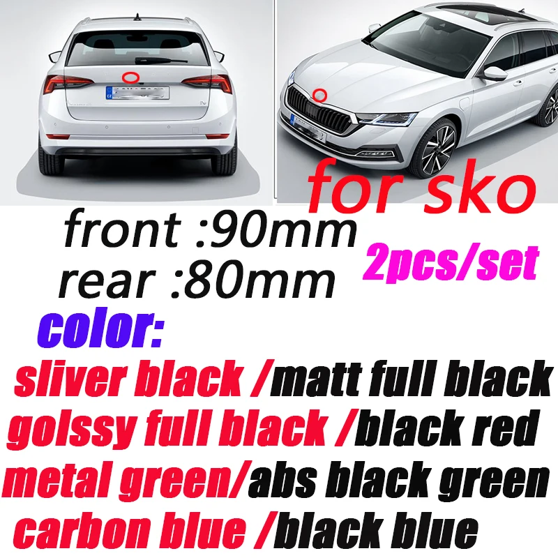 1pcs 90mm 1pcs 80mm Bonnet Hood Tail Trunk Emblem Badge front covers glossy black/matte/green/red
1pcs 90mm 1pcs 80mm Bonnet Hood Tail Trunk Emblem Badge front covers glossy black/matte/green/red