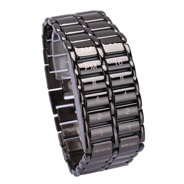 Men's Binary LED Digital Quartz Wrist Watch Father's Day Fashion Creative Gift SWD889
Men's Binary LED Digital Quartz Wrist Watch Father's Day Fashion Creative Gift SWD889