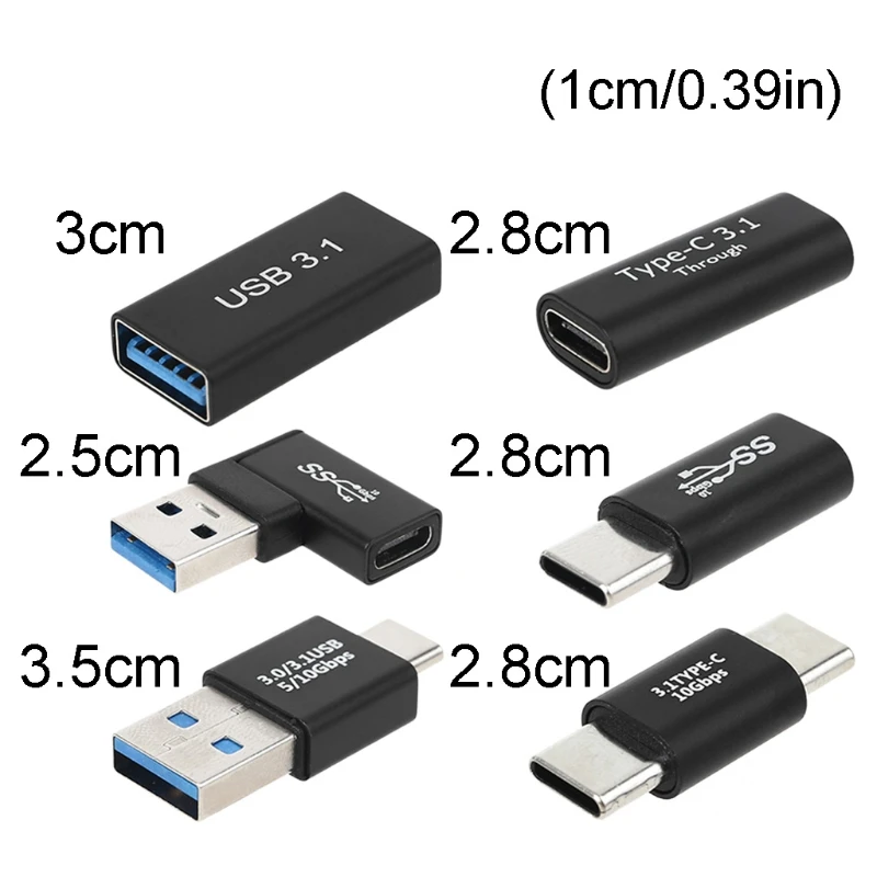 Type C to USB 3.0 Adapter OTG USB C to Type C Male Female Converter Connector
Type C to USB 3.0 Adapter OTG USB C to Type C Male Female Converter Connector