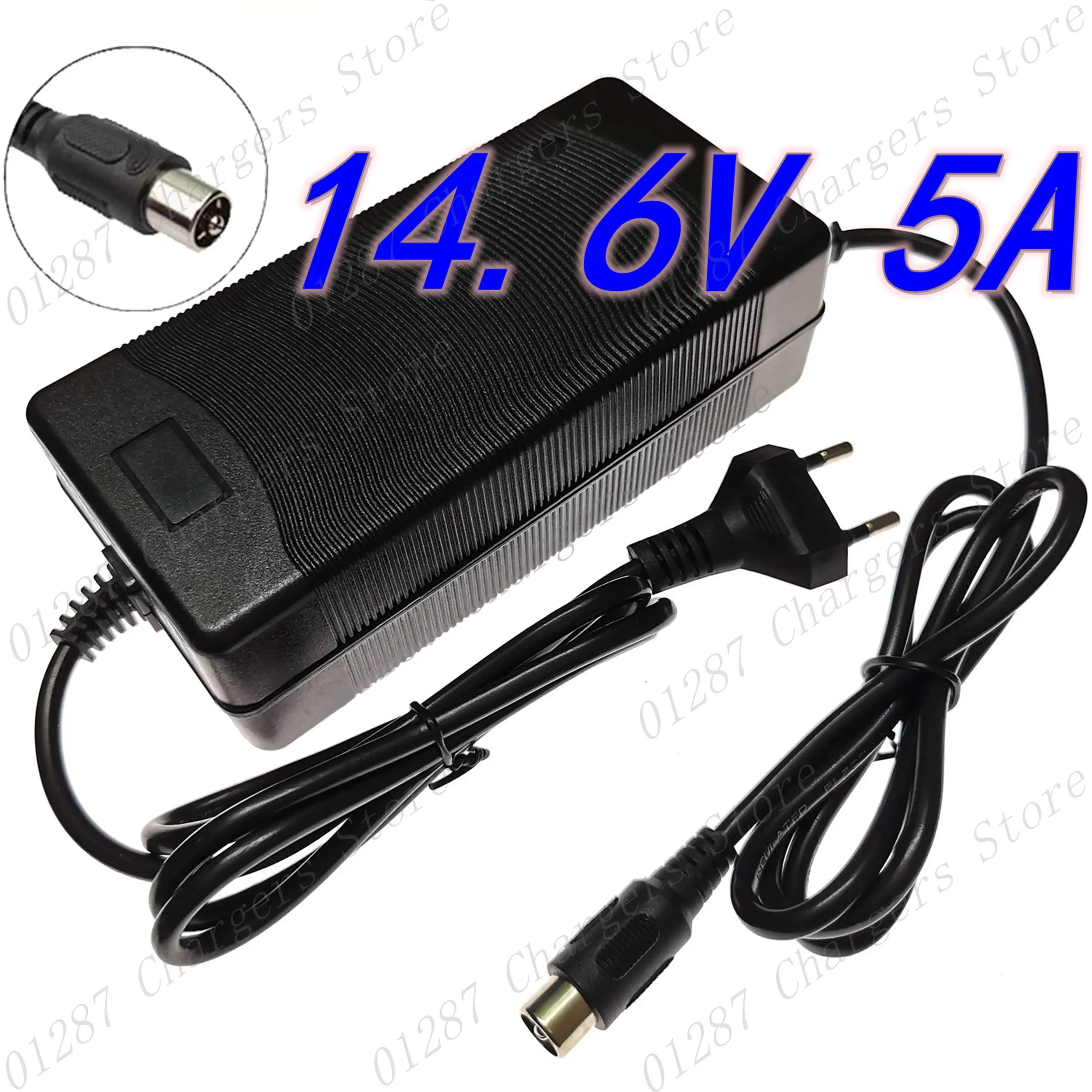 14.4 or 14.6V 5A charger For 4Series 3.2V 4series Lifepo4 battery pack RCA connector good quality
14.4 or 14.6V 5A charger For 4Series 3.2V 4series Lifepo4 battery pack RCA connector good quality