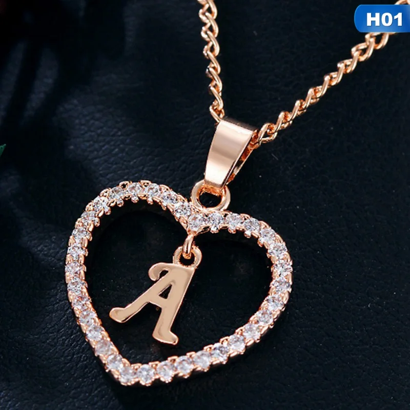 Fashion Small Heart Dainty Necklace Gold Silver Color Initial Letter A-Z Choker Necklace For Women Pendant Jewelry Gift
Fashion Small Heart Dainty Necklace Gold Silver Color Initial Letter A-Z Choker Necklace For Women Pendant Jewelry Gift