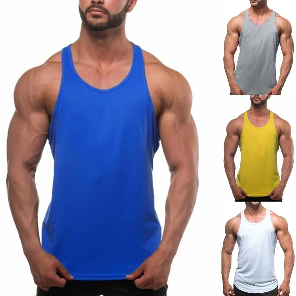 80%HOT Men Solid Color Sleeveless TankS1 Top Fitness Bodybuilding Muscle Vest Undershirt
80%HOT Men Solid Color Sleeveless TankS1 Top Fitness Bodybuilding Muscle Vest Undershirt