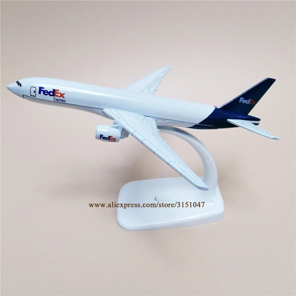 16 см воздушный Fedex Экспресс Boeing 777 B777 модель самолета металлического сплава литья