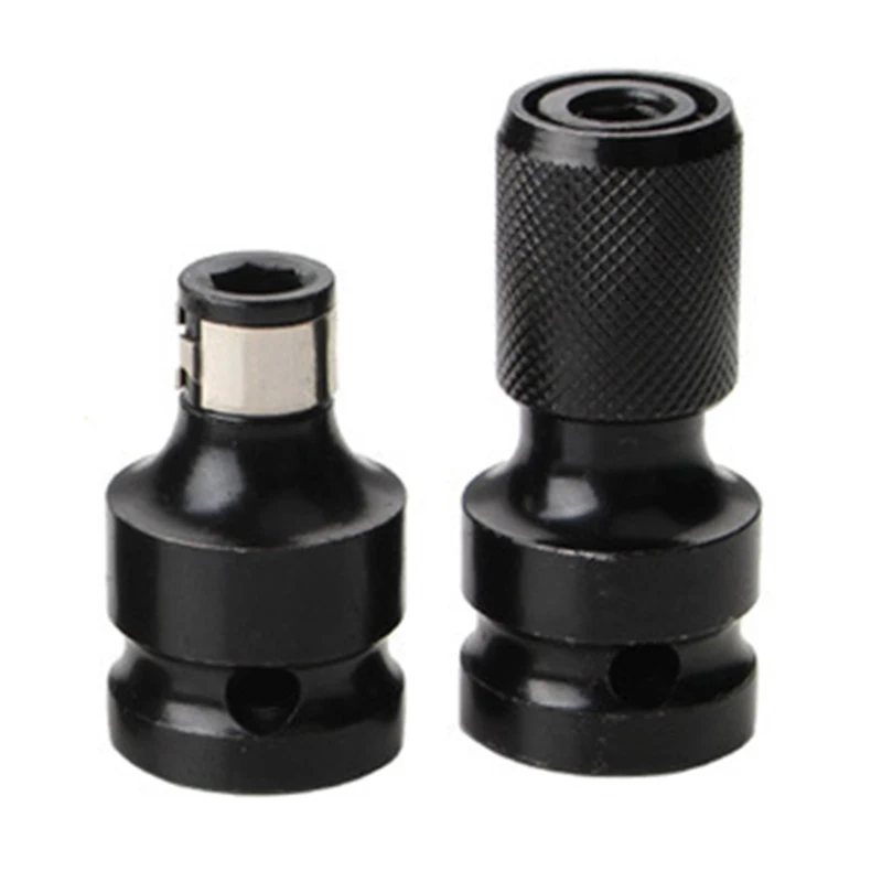 2Pcs 1/2" Square To 1/4" Hex Ratchet Socket Conversion Tool Release Drive Quick Adaptor Socket Converter Tool Chuck Impact Adapt
2Pcs 1/2" Square To 1/4" Hex Ratchet Socket Conversion Tool Release Drive Quick Adaptor Socket Converter Tool Chuck Impact Adapt