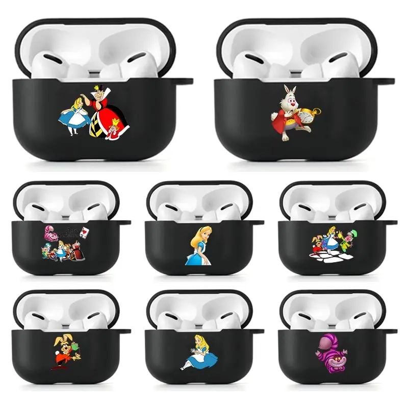 Earphone Case For Apple AirPods Pro Silicone Wireless Bluetooth Black Soft Capa Disney Alice in Wonderland
Earphone Case For Apple AirPods Pro Silicone Wireless Bluetooth Black Soft Capa Disney Alice in Wonderland