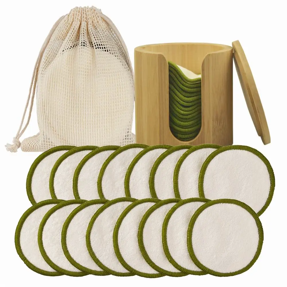 16PCS Makeup Remover Pads with Pocket Washable and Reusable Face Pads Face Cleaning Exfoliating Rounds for All Skins dropshippi
16PCS Makeup Remover Pads with Pocket Washable and Reusable Face Pads Face Cleaning Exfoliating Rounds for All Skins dropshippi