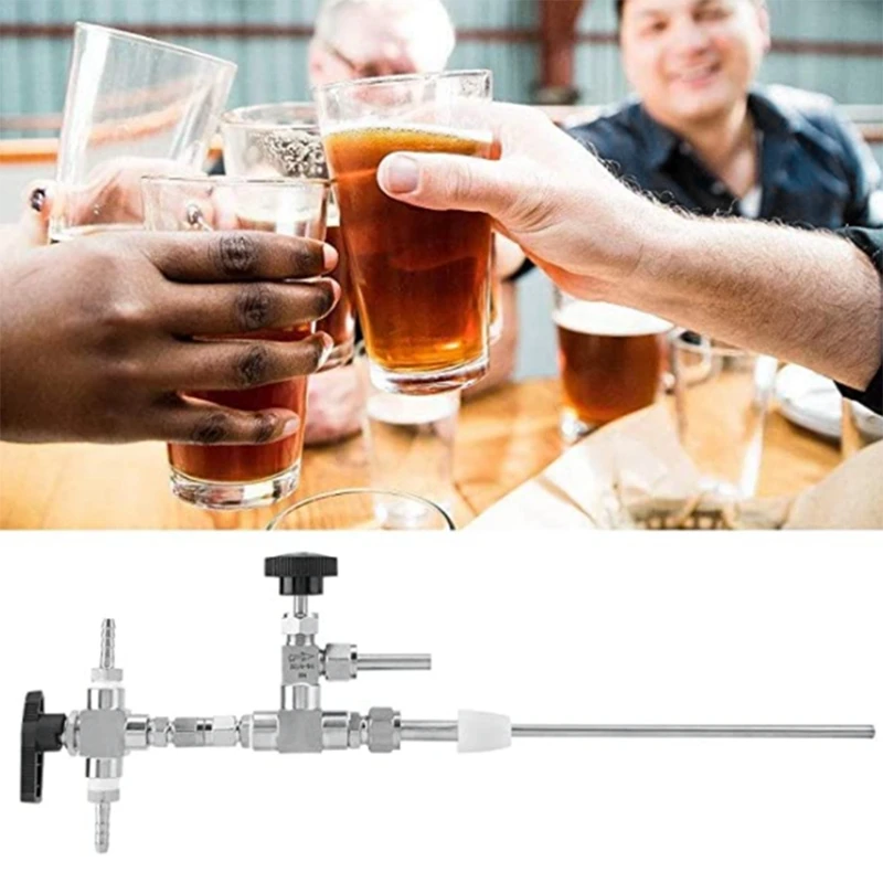 Beer Bottle Filler, 304 Stainless Steel Counter Pressure Beer Bottle Filler, Home Brew CO2 Beer Brewing Kit Beer Machine
Beer Bottle Filler, 304 Stainless Steel Counter Pressure Beer Bottle Filler, Home Brew CO2 Beer Brewing Kit Beer Machine