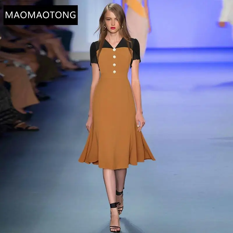 Women's Clothing New 2021 Fashion Designer Summer Dress Women V-neck Patchwork High Waist Beading Elegant Mermaid Midi Dress
Women's Clothing New 2021 Fashion Designer Summer Dress Women V-neck Patchwork High Waist Beading Elegant Mermaid Midi Dress