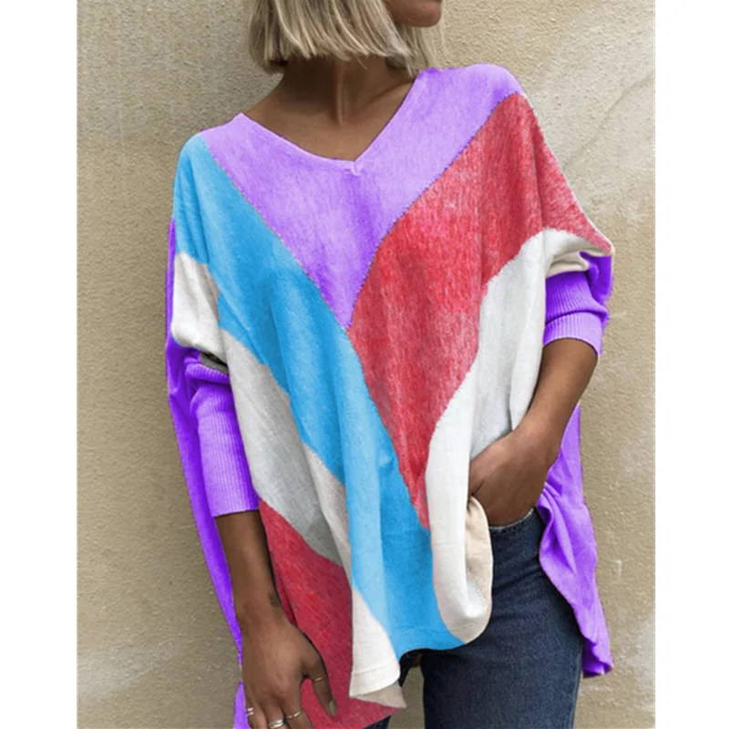 2020 New Arrival Spring Autumn Color Striped Long Sleeve Casual Loose Tops For Women Blouse
2020 New Arrival Spring Autumn Color Striped Long Sleeve Casual Loose Tops For Women Blouse