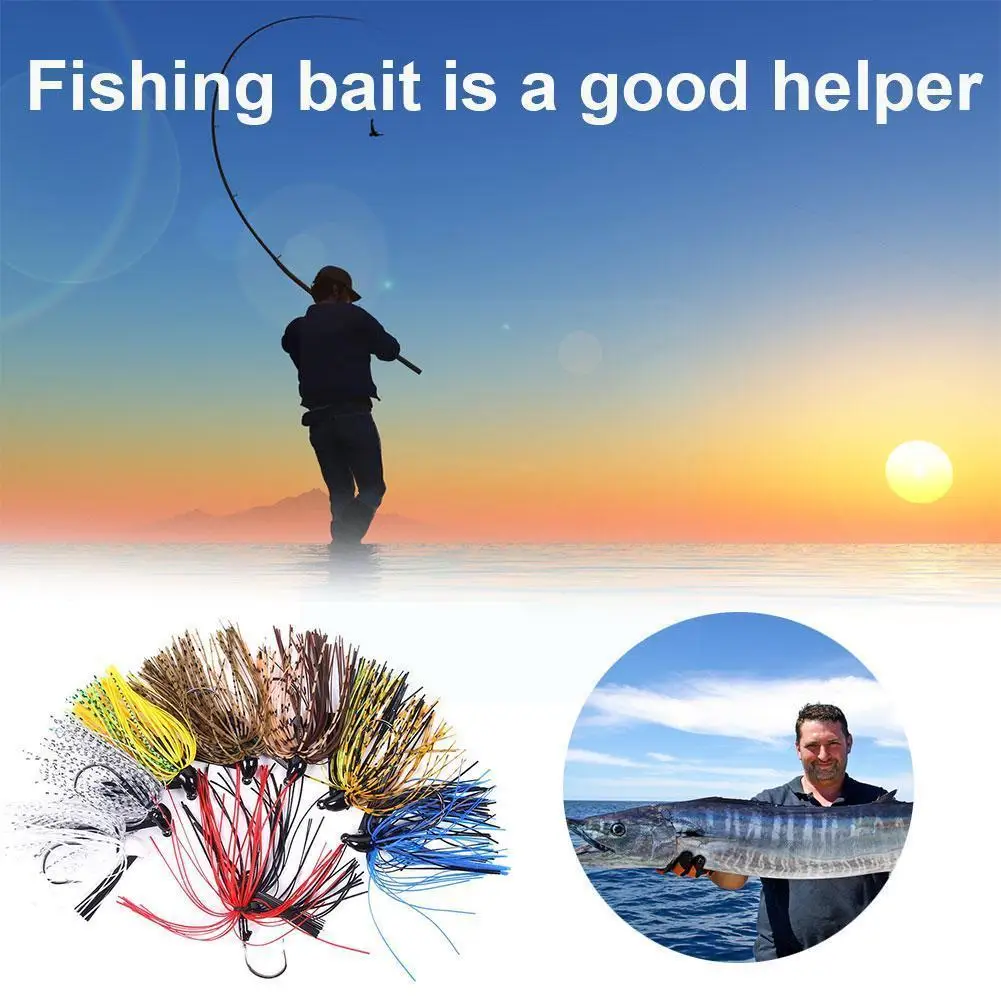 1pc 10g Spinnerbait Black Large Mouth Bass Fish Metal Fishing Rubber Beard Fishing Bait Pike Jig Supply Lure Sequin Tackle B2l1
1pc 10g Spinnerbait Black Large Mouth Bass Fish Metal Fishing Rubber Beard Fishing Bait Pike Jig Supply Lure Sequin Tackle B2l1